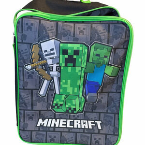Bioworld Minecraft 14” Travel Luggage | NWOT